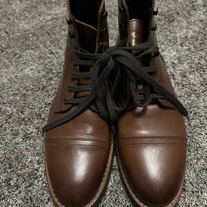 Thursday Boot Company Dark Brown Leather Boots